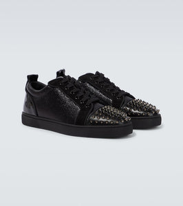Christian Louboutin Louis Junior studded leather sneakers