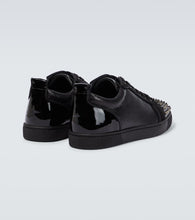 Christian Louboutin Louis Junior studded leather sneakers
