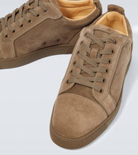 Christian Louboutin Louis Junior suede low-top sneakers