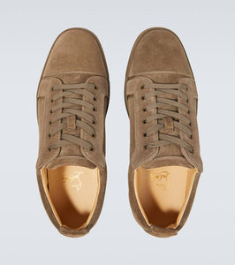 Christian Louboutin Louis Junior suede low-top sneakers