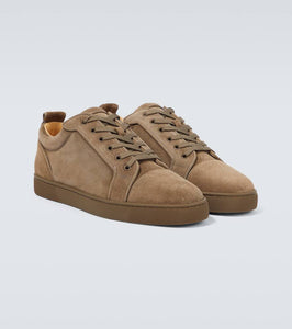 Christian Louboutin Louis Junior suede low-top sneakers