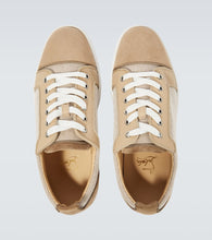 Christian Louboutin Louis Junior suede sneakers