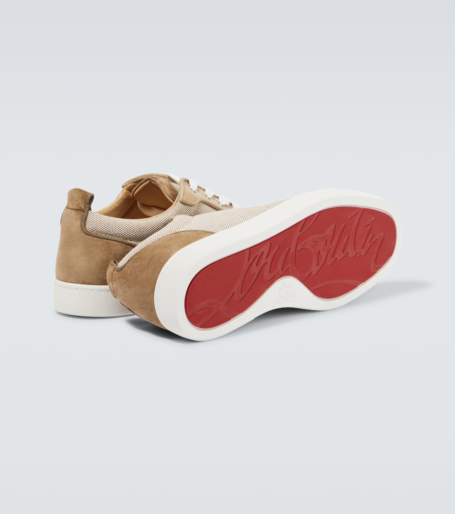 Christian Louboutin Louis Junior suede sneakers