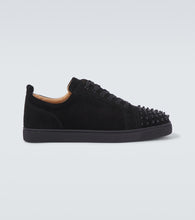Christian Louboutin Louis Junior suede sneakers - Christian Louboutin Louis Junior 麂皮运动鞋