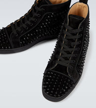 Christian Louboutin Louis Orlato suede sneakers