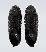 Christian Louboutin Louis Spikes Junior leather sneakers