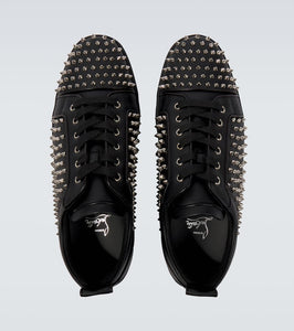 Christian Louboutin Louis Spikes Junior leather sneakers
