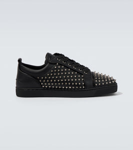 Christian Louboutin Louis Spikes Junior leather sneakers