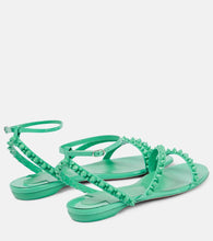 Christian Louboutin Mafaldina Spikes leather sandals