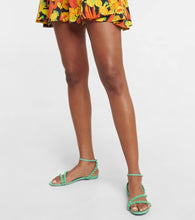 Christian Louboutin Mafaldina Spikes leather sandals