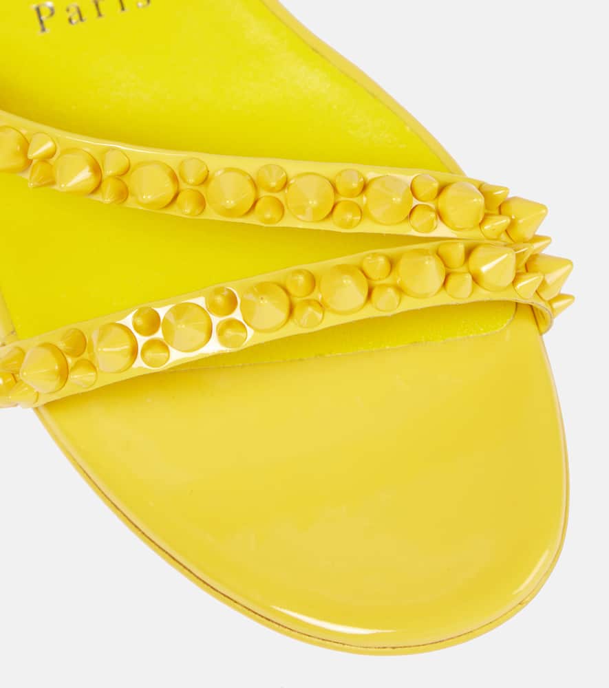 Christian Louboutin Mafaldina Spikes leather sandals