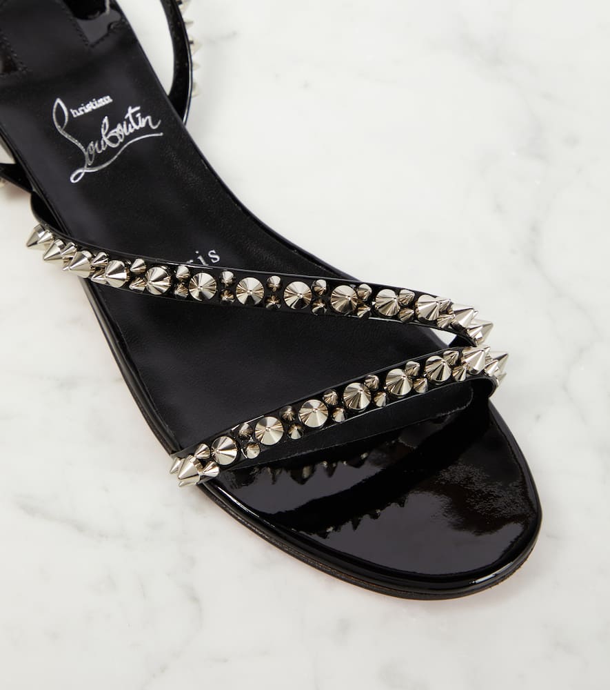 Christian Louboutin Mafaldina Spikes leather sandals