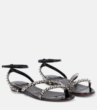 Christian Louboutin Mafaldina Spikes leather sandals