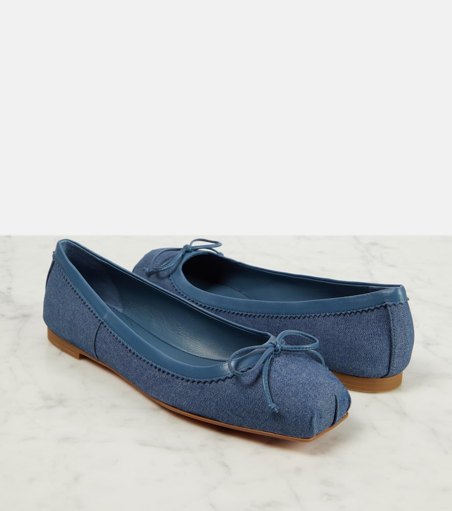 Christian Louboutin Mamadrague denim ballet flats