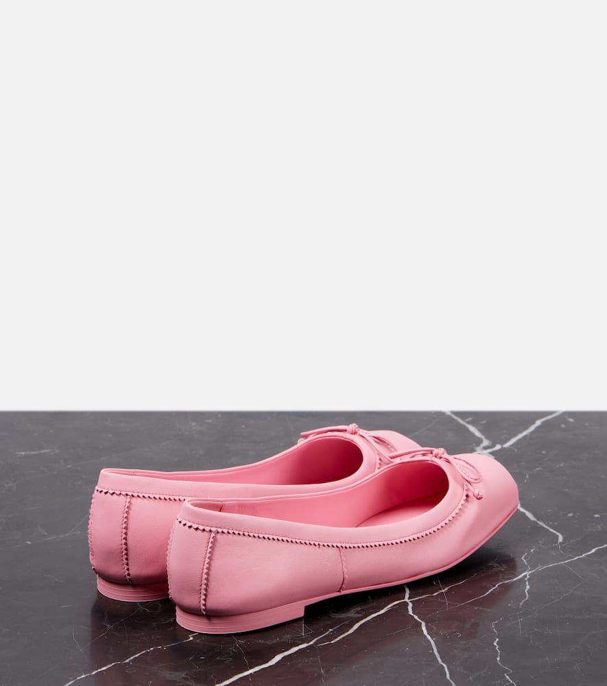 Christian Louboutin Mamadrague leather ballet flats