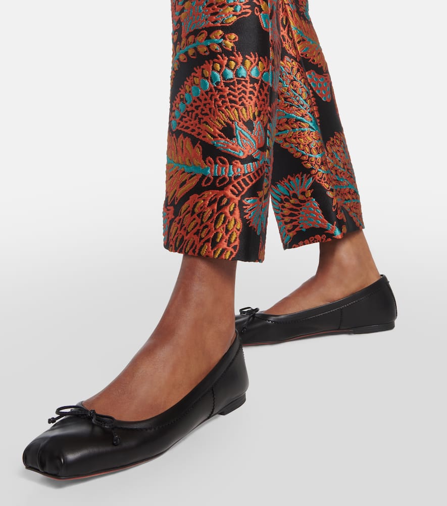 Christian Louboutin Mamadrague leather ballet flats