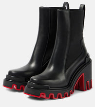 Christian Louboutin Marchacroche Duna 95 leather ankle boots