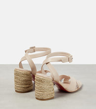 Christian Louboutin Mariza 85 leather espadrilles sandals