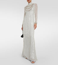 Christian Louboutin Mariza Is Back embellished leather mules