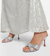 Christian Louboutin Mariza Is Back embellished leather mules