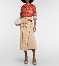 Christian Louboutin Mariza Zeppa leather espadrille sandals