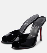 Christian Louboutin Me Dolly 100 patent leather mules