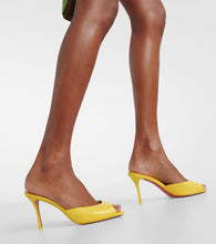 Christian Louboutin Me Dolly 85 leather mules