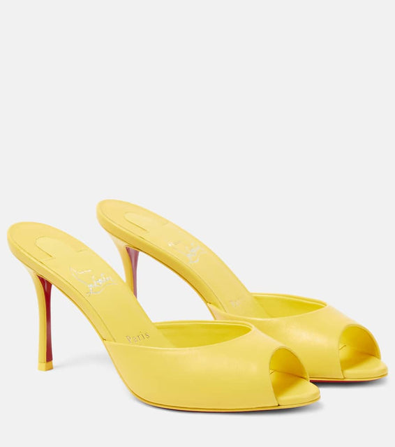 Christian Louboutin Me Dolly 85 leather mules