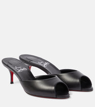 Christian Louboutin Me Dolly leather mules - Christian Louboutin Me Dolly 皮革穆勒鞋
