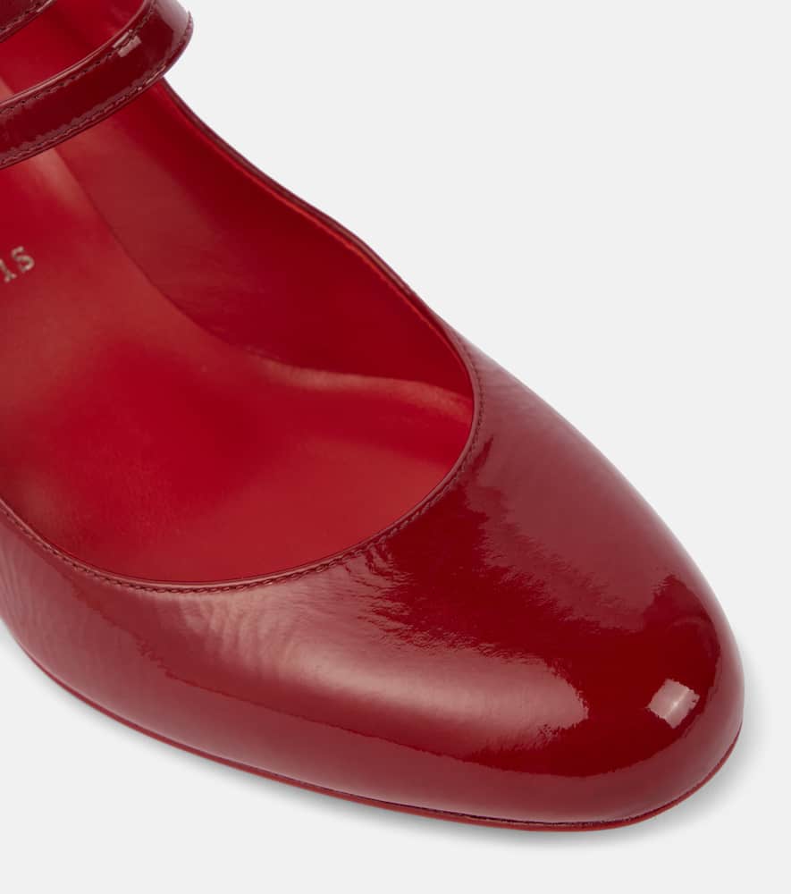 Christian Louboutin Miss Jane 55 patent leather Mary Jane pumps