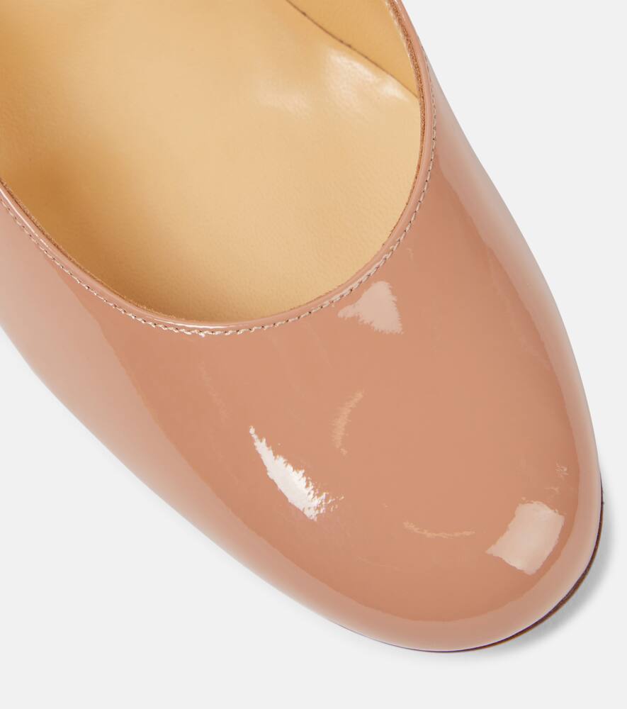 Christian Louboutin Miss Sab 85 patent leather pumps