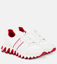 Christian Louboutin Nastroshark Donna leather and canvas sneakers