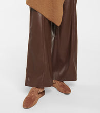 Christian Louboutin Navy Coolito Donna suede slippers