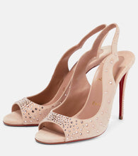 Christian Louboutin Nudes Degrachick suede sandals