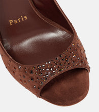 Christian Louboutin Nudes Degrachick suede sandals