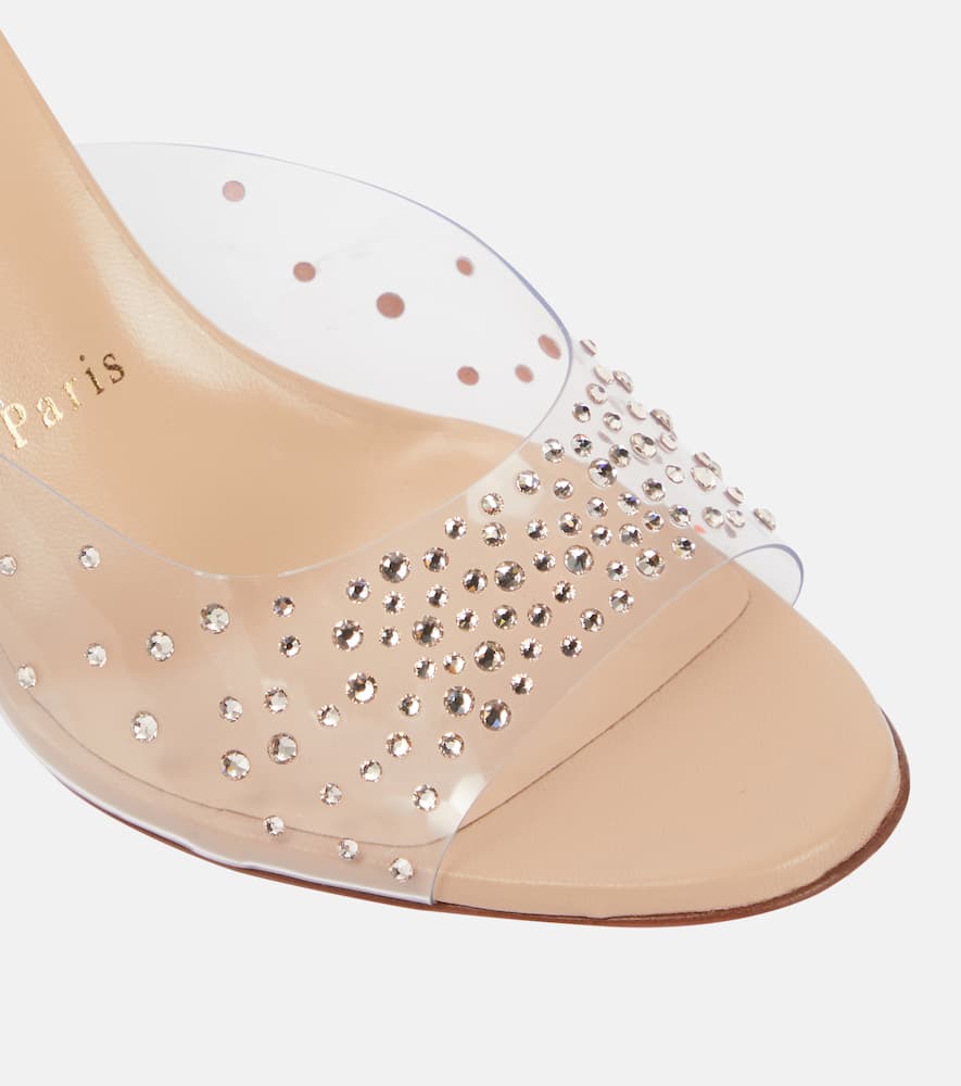 Christian Louboutin Nudes Degramule embellished mules