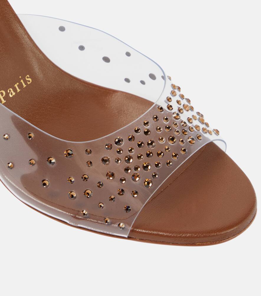 Christian Louboutin Nudes Degramule embellished mules
