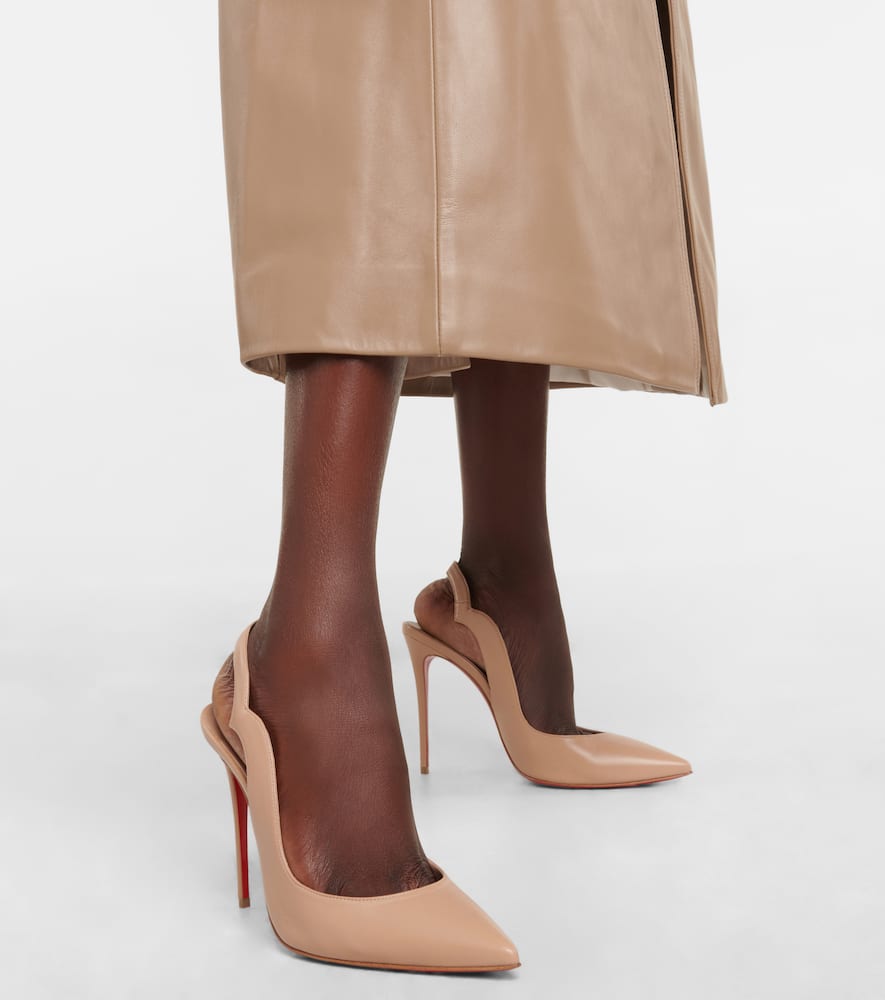 Christian Louboutin Nudes Hot Chick leather pumps