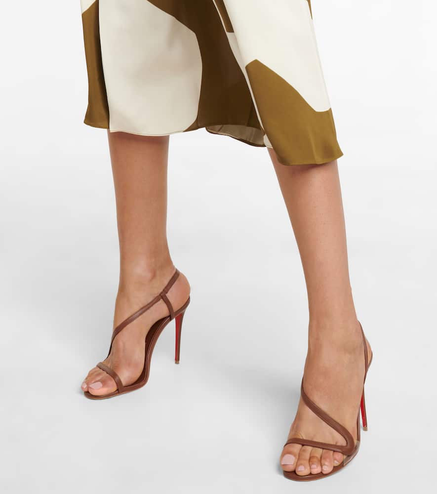 Christian Louboutin Nudes Rosalie leather sandals
