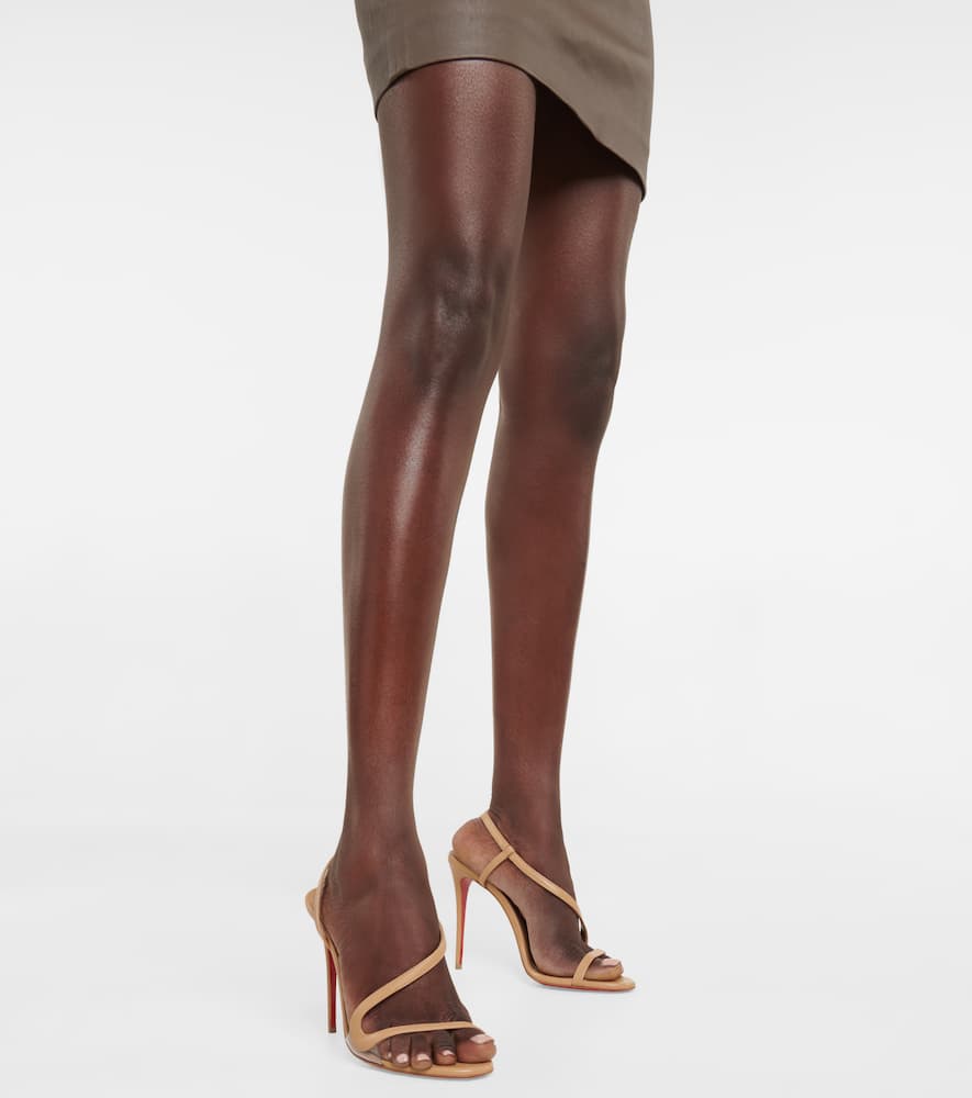 Christian Louboutin Nudes Rosalie leather sandals