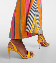 Christian Louboutin O Marylin 100 leather slingback sandals