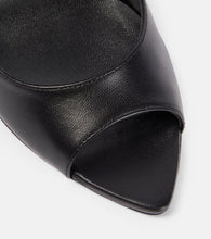 Christian Louboutin Open Apostropha 80 leather pumps