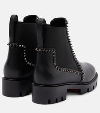Christian Louboutin Out Lina embellished leather ankle boots