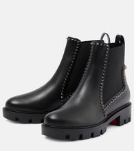 Christian Louboutin Out Lina embellished leather ankle boots