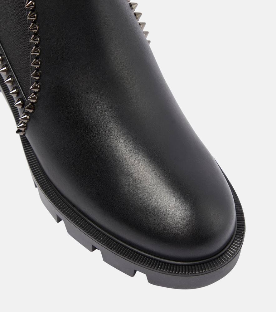 Christian Louboutin Out Lina embellished leather ankle boots
