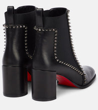 Christian Louboutin Out Line Spikes leather ankle boots