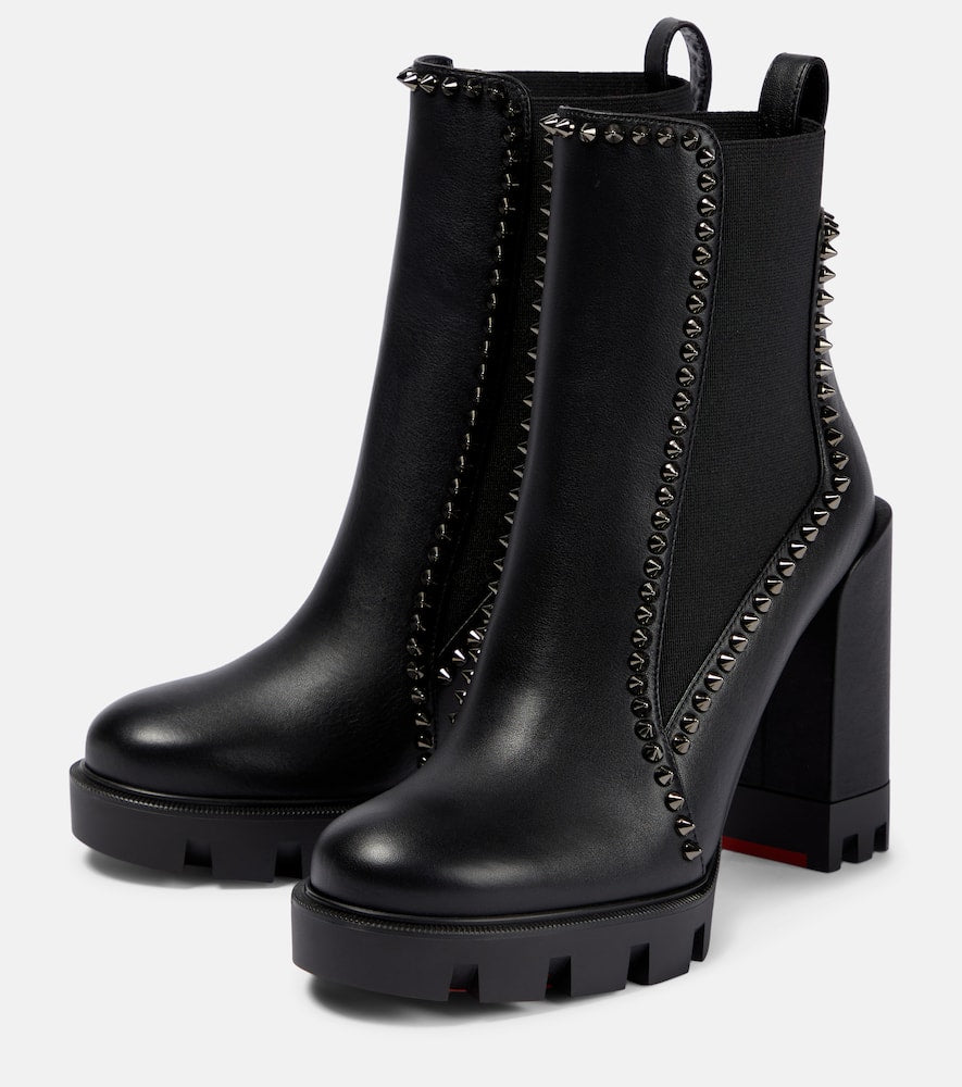 Christian Louboutin Out Line studded ankle boots