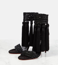 Christian Louboutin Palma macram√É¬© sandals