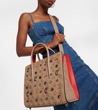 Christian Louboutin Paloma Medium embellished leather tote bag