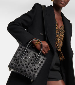 Christian Louboutin Paloma Mini embellished leather tote bag